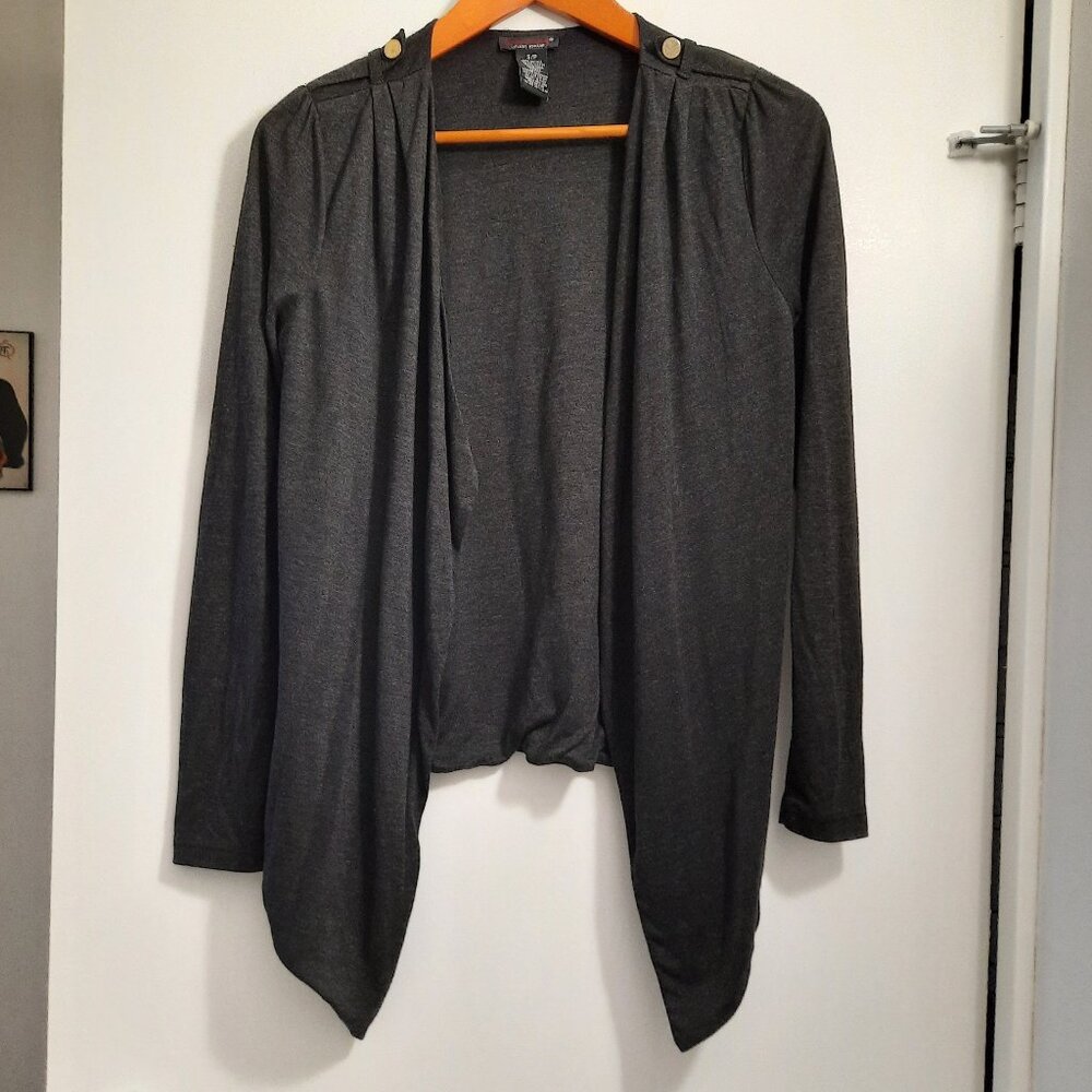 Devoted Cardigan, Dark Grey, Size S